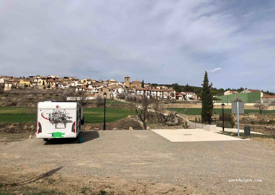 Área de autocaravanas de Villores — foto