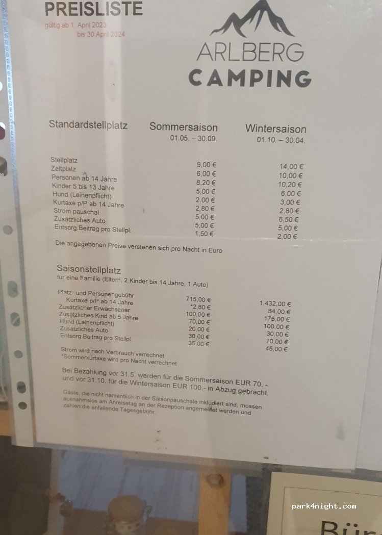 Arlberg Camping — foto