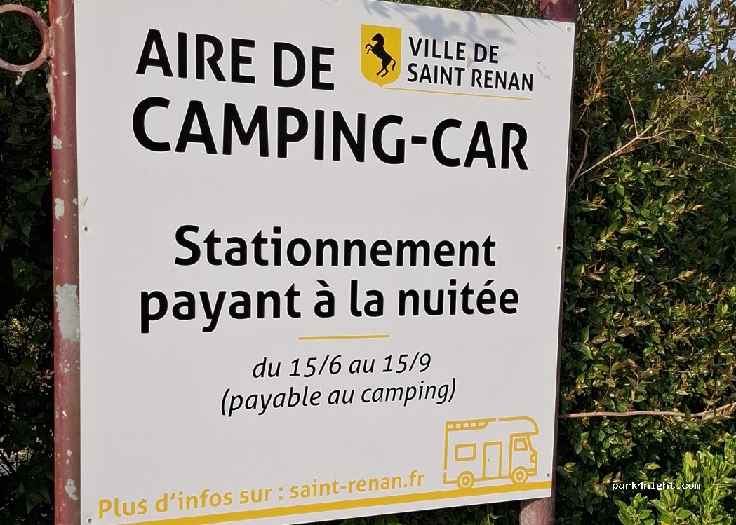 Aire de camping-car de Saint Renan — foto 4