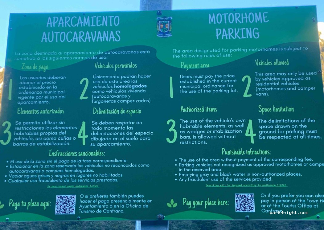 Área de autocaravanas de Canfranc Estación — foto 5