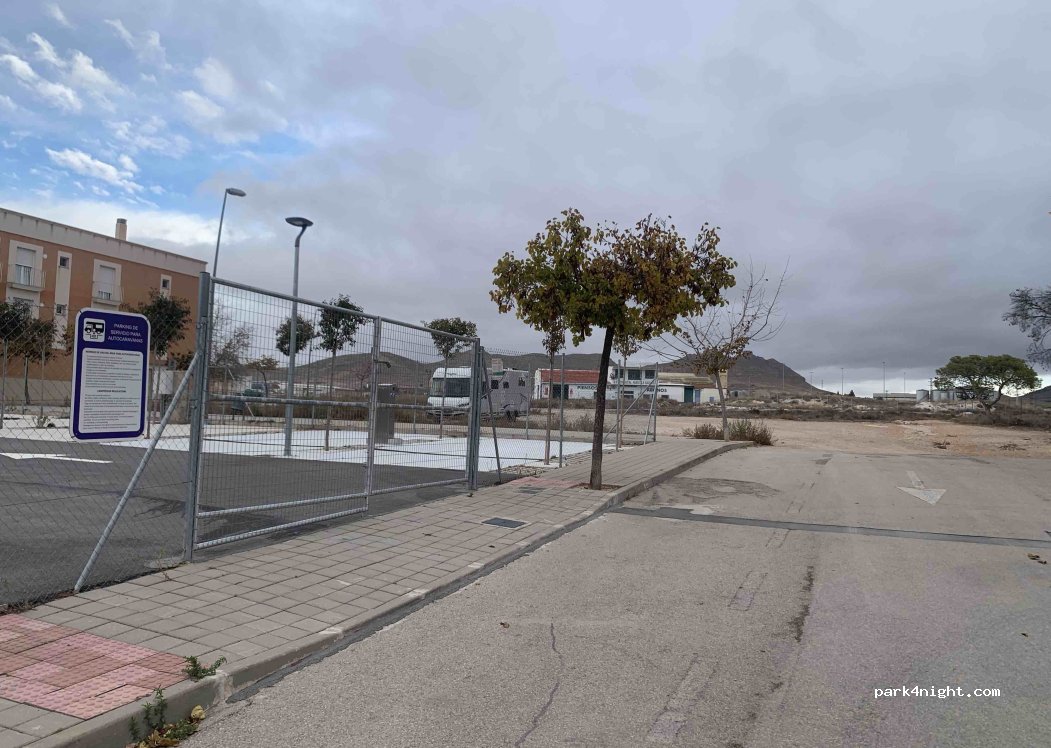 Parking de autocaravanas de Jumilla — foto