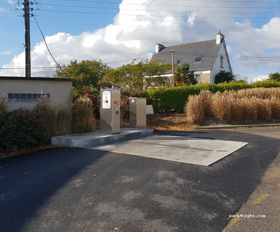 Aire de camping-car park de Pont-Aven, Les Quatre Vents (Finistère) — foto 3