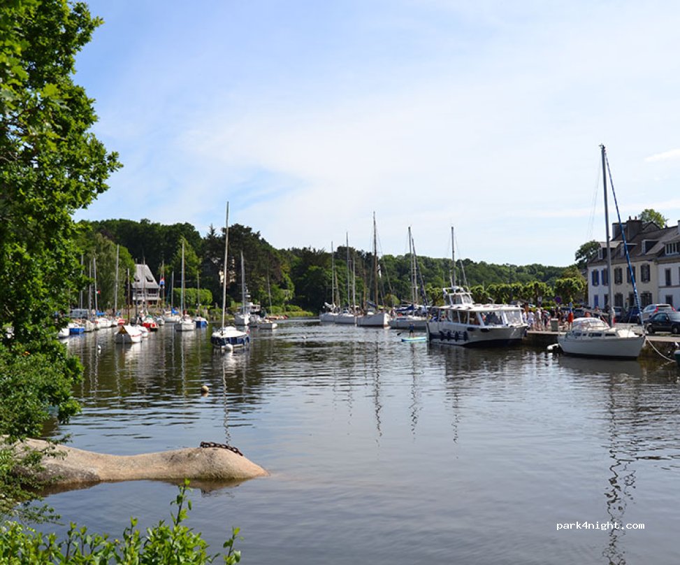 Aire de camping-car park de Pont-Aven, Les Quatre Vents (Finistère) — foto 5