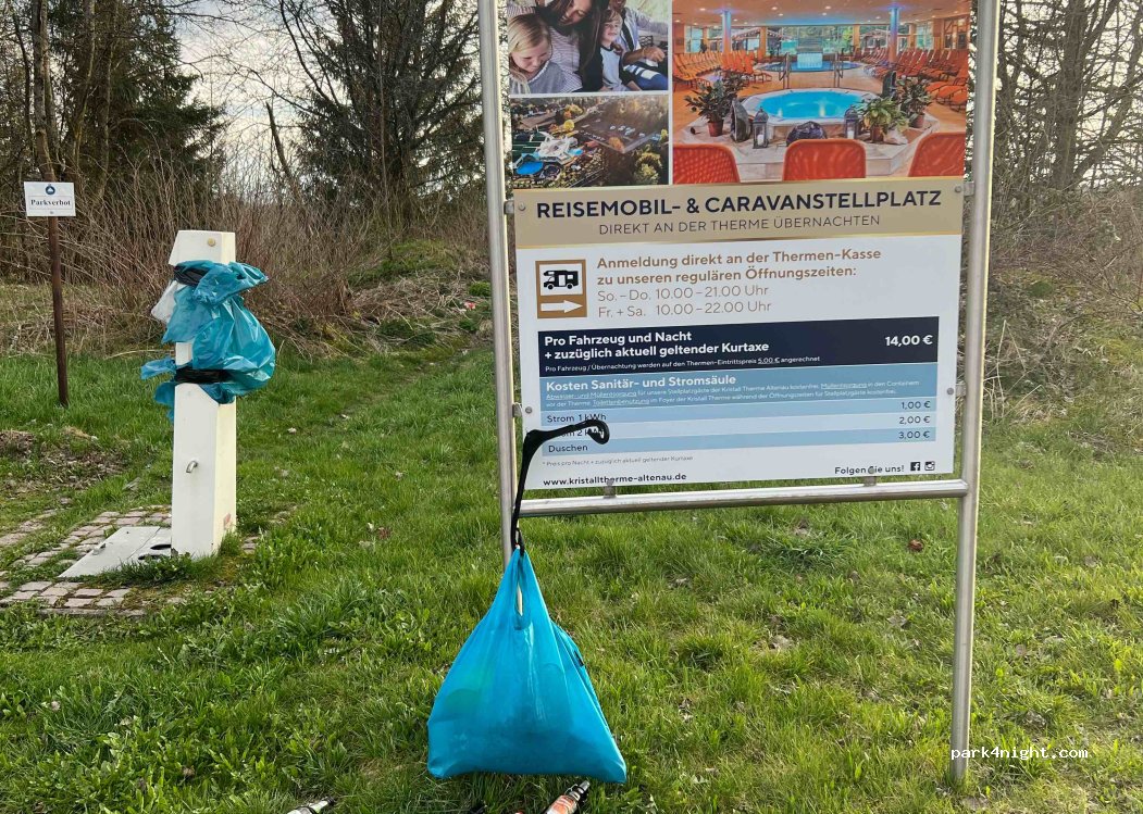 Reisemobil Stellplatz Heißer Brocken — foto