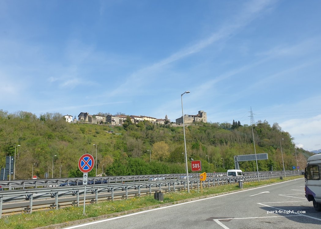 (54026) Mulazzo - 50 Area di Sosta Lusuolo Est — foto