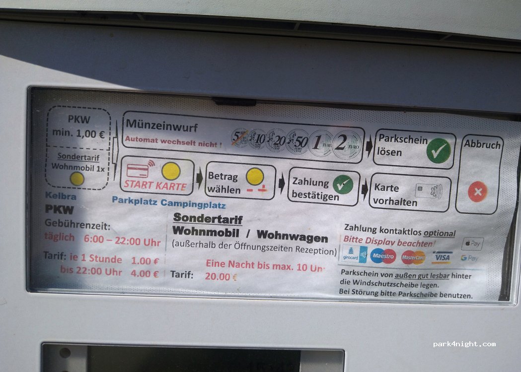 Wohnmobilstellplatz vor dem Campingplatz Kelbra — foto 5