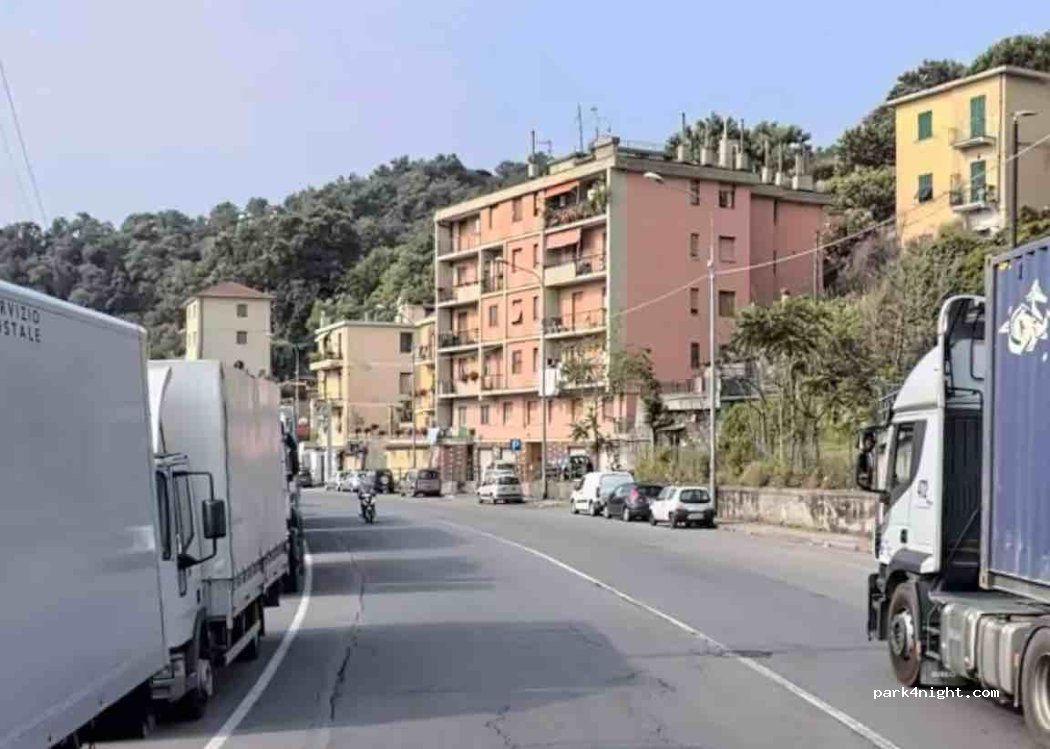 (16162) Genova - 38R Via al Santuario di Nostra Signora della Guardia — foto