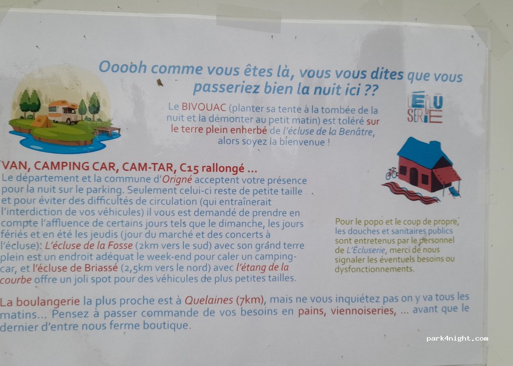 (53360) ORIGNE - Chemin de LA BENATRE - Ecluse de BENATRE — foto 4