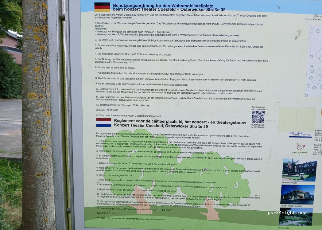 Wohnmobilstellplatz am KonzertTheater Coesfeld — foto 5