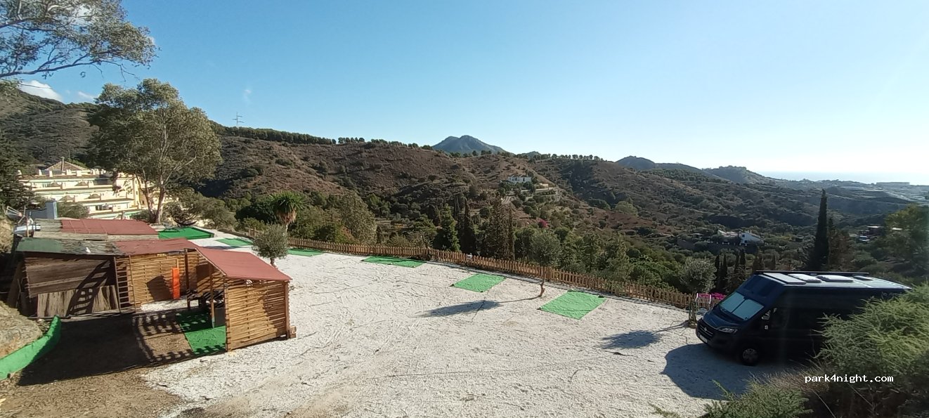 Área autocaravanas Minilla Malaga centro — foto