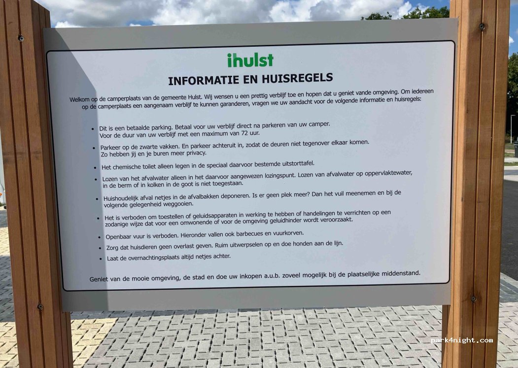 Camperplaats hulst — foto 2