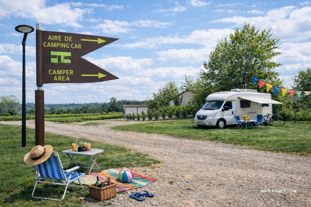 Camping Car Park Moulin de la Brevette — foto