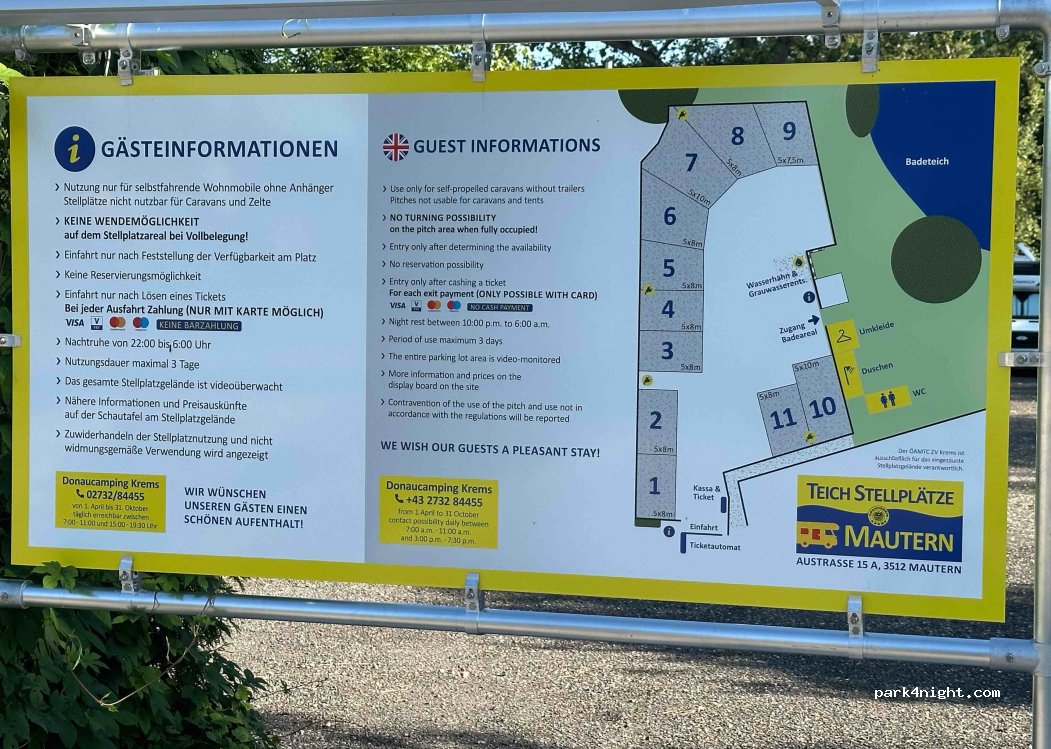 Teich Stellplätze Mautern Krems — foto 3