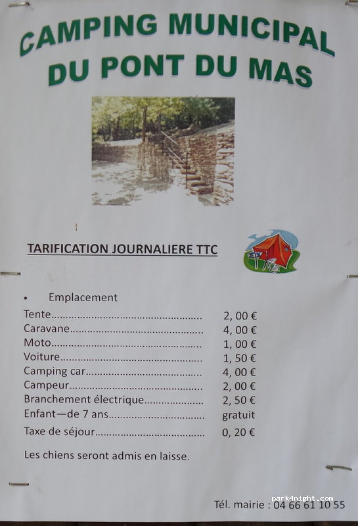 Camping le Pont du mas — foto 2