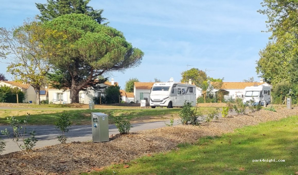Aire de camping-car park de Challans (Vendée) — foto