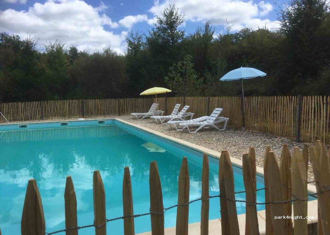 Camping en vakantiewoning/gite — foto