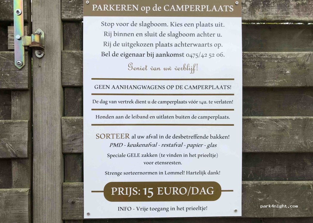Camperplaats Calmante — foto 3