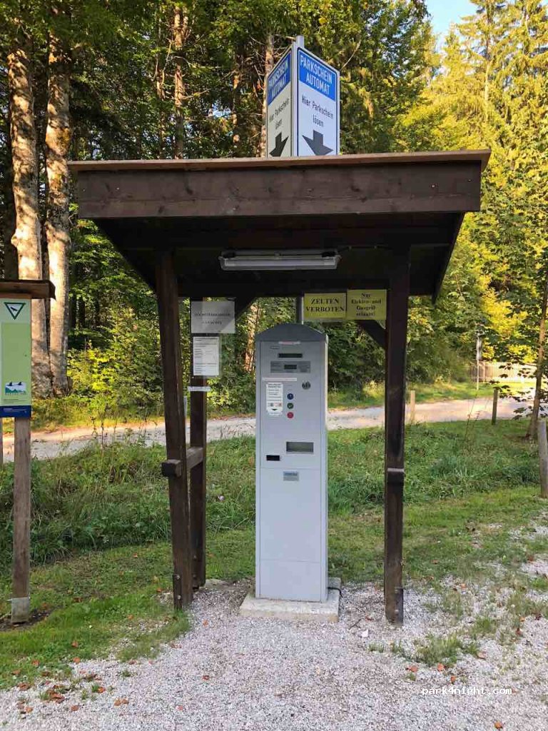 Wohnmobilstellplatz in Einsiedl — foto