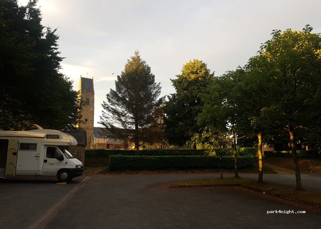 Parking du Château de Gratot — foto