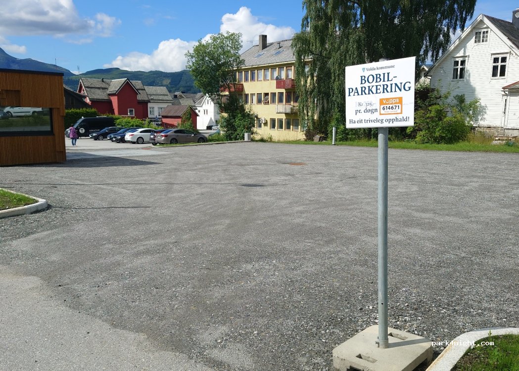 Bobilparkering Volda — foto