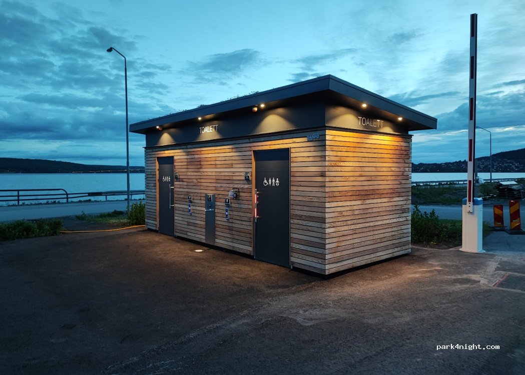 Husbilsuppställning Storsjö Strand — foto 3