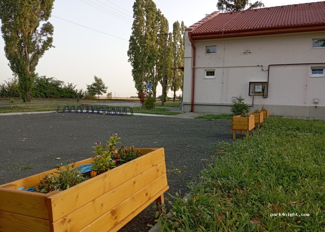 (6933) Nagylak - 10 Nyárfa sor — foto