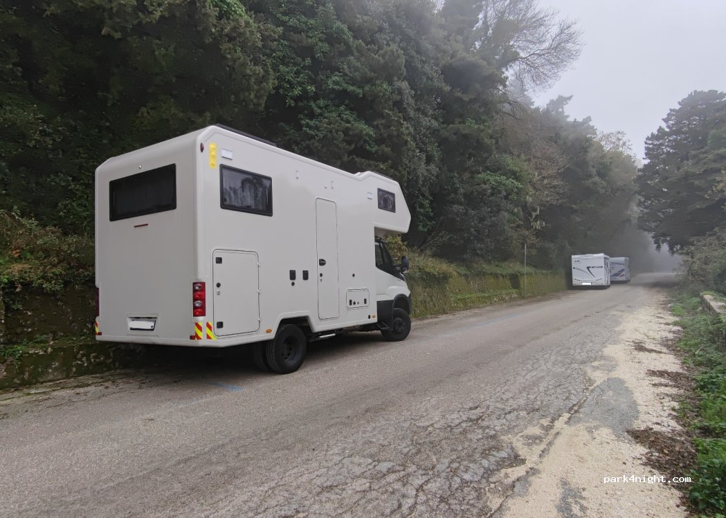 (91016) Erice - Viale Porta Spada — foto