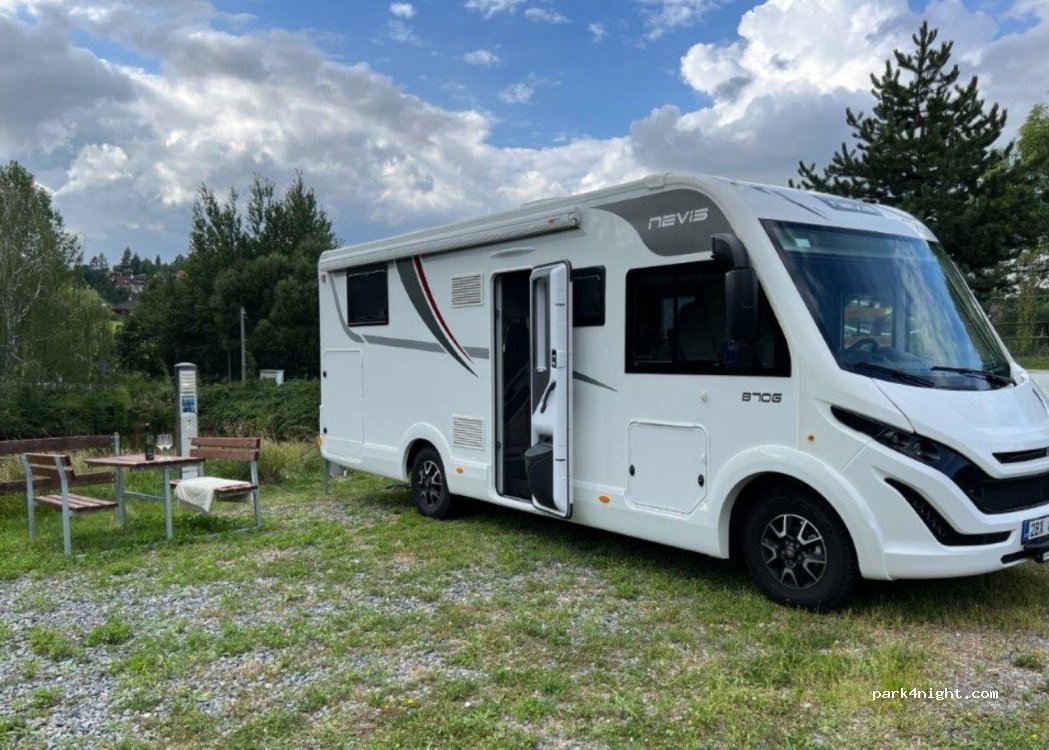 Camp at Šibeniční vrch area — foto