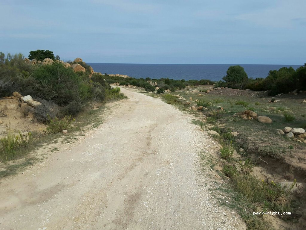 (08029) Siniscola - Strada per Faro Vecchio di Capo Comino — foto 2