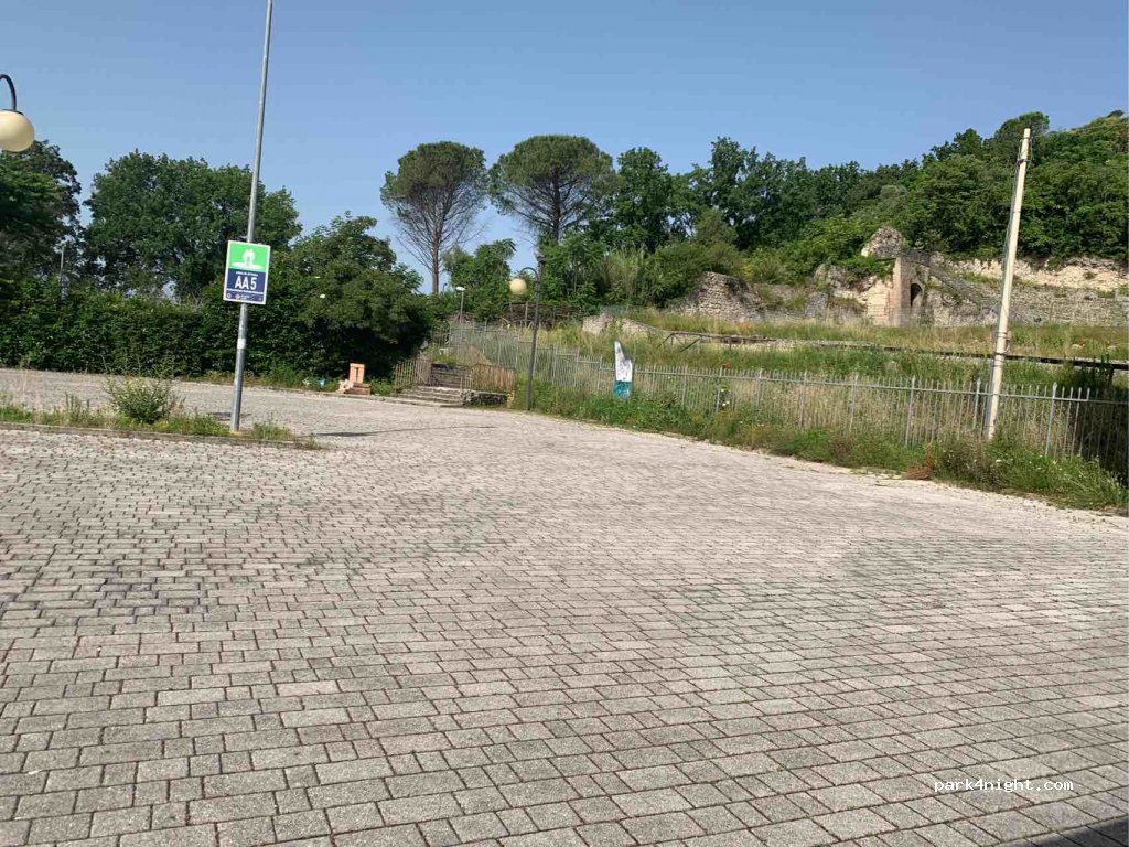 Área de autocaravanas Cassino — foto
