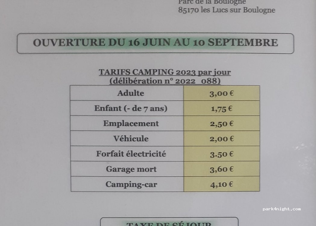 Camping municipal Les Lucs-sur-Boulogne — foto 3