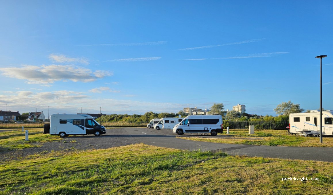 Aire de camping-car park de Calais (Pas de Calais) — foto