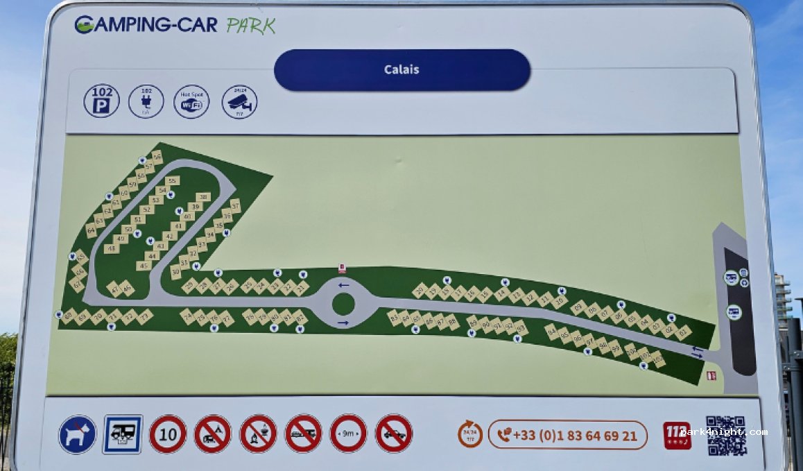 Aire de camping-car park de Calais (Pas de Calais) — foto 5