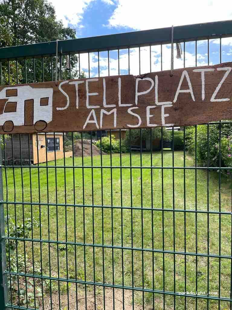 Stellplatz am See — foto