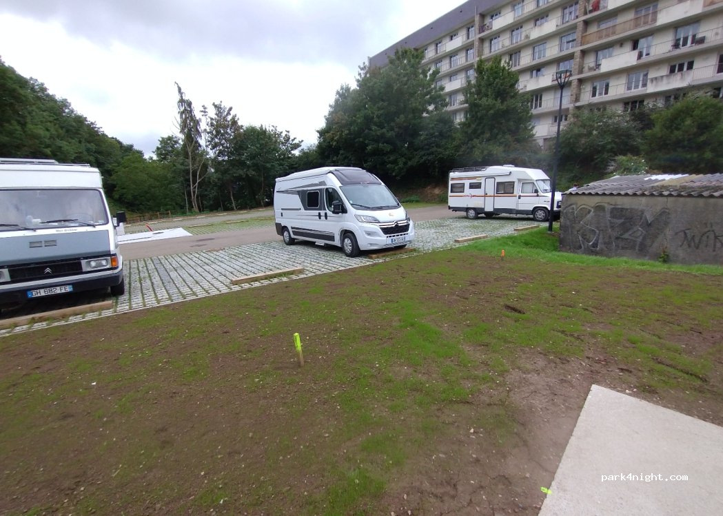 Aire de camping-car de Morlaix — foto