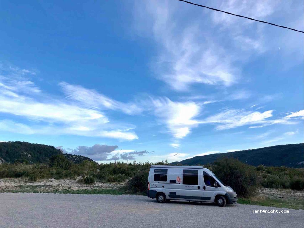 (04120) La Palud-sur-Verdon - Route de Moustiers — foto