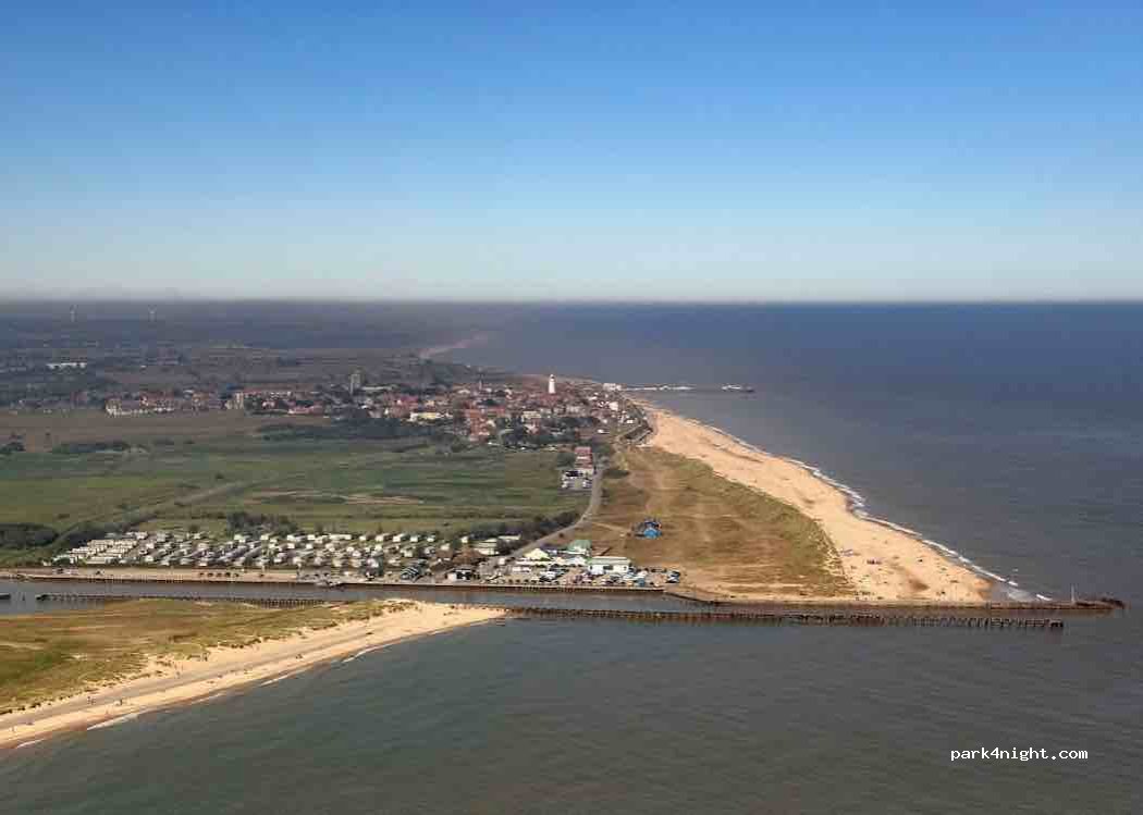 Southwold caravan campsite — foto