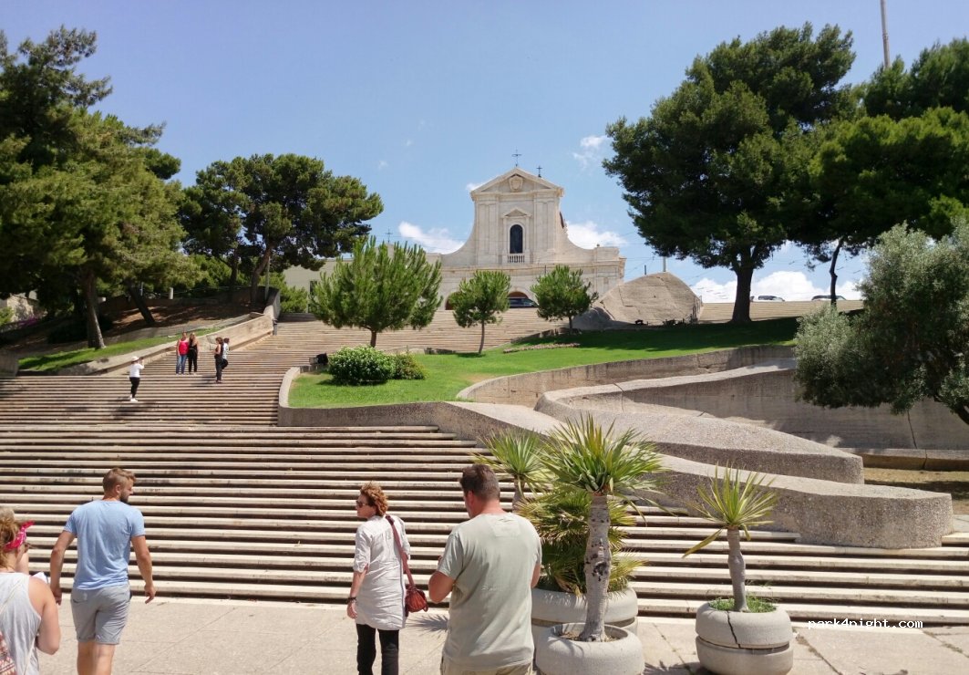 (09125) Cagliari - Piazza dei Centomila — foto 3