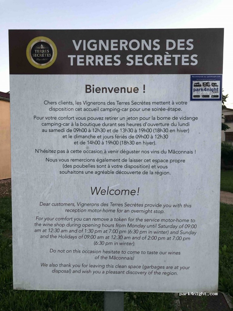 Aire de camping-Car des Vignerons des Terres Secrètes — foto 2