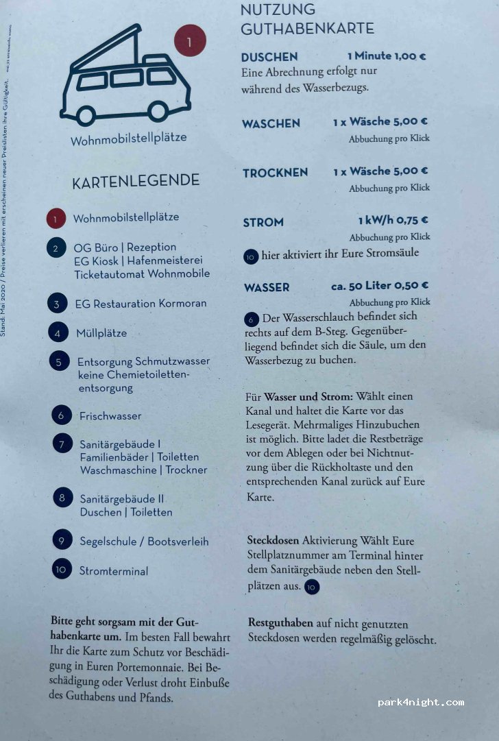 Wohnmobilstellplatz im Hafen — foto 5