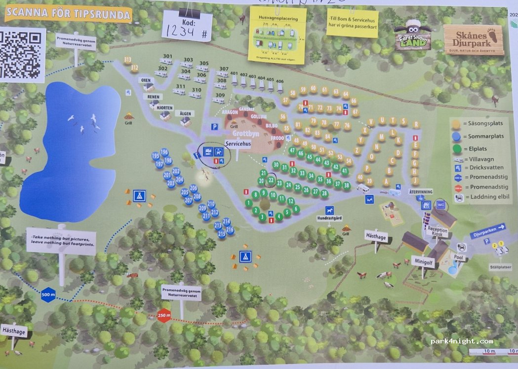 Grottbyn - Skånes Djurparks Camping — foto 4