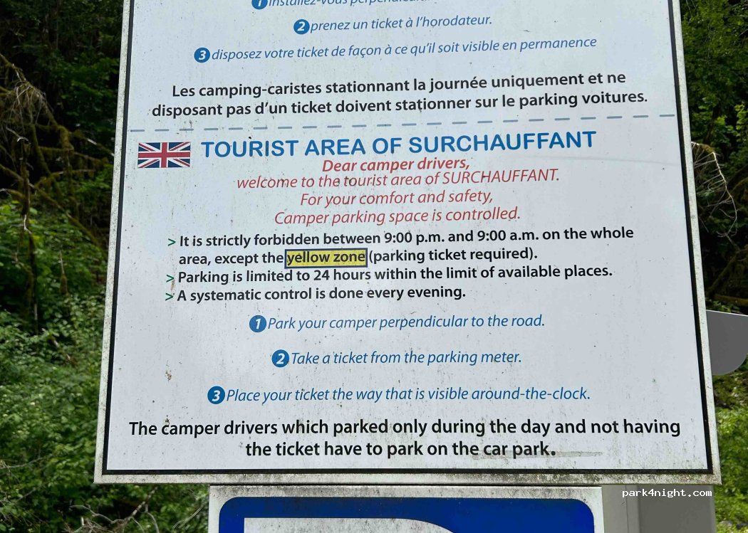 Aire de camping-cars de Surchauffant | La Tour-du-Meix — foto 2