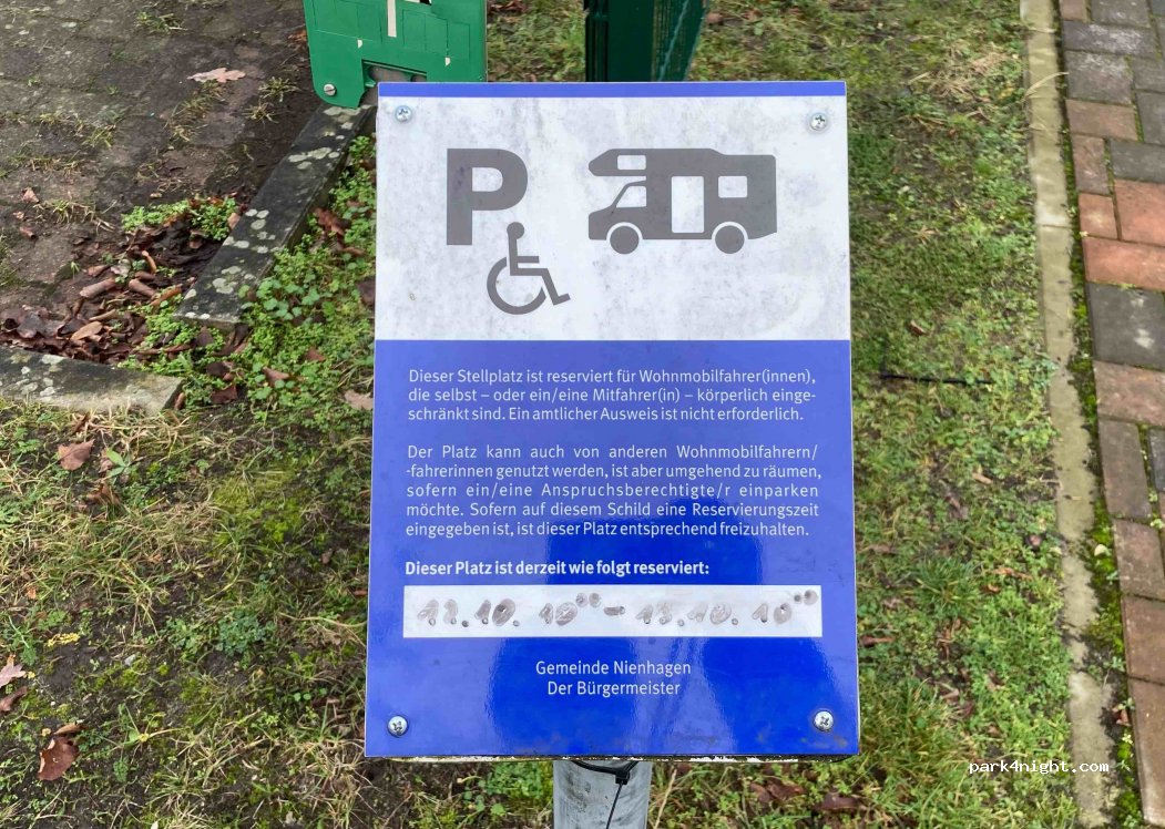 Wohnmobilstellplatz am Hagensaal in Nienhagen — foto 2