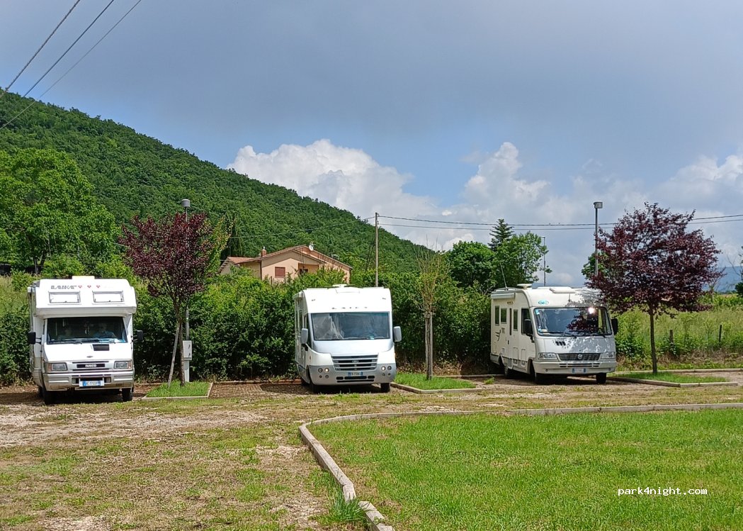 Area Camper Greccio — foto