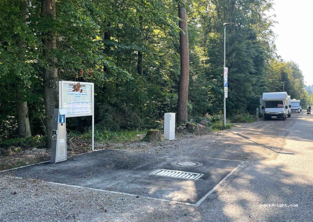 Wohnmobilstellplatz Höhenstraße Dobel — foto