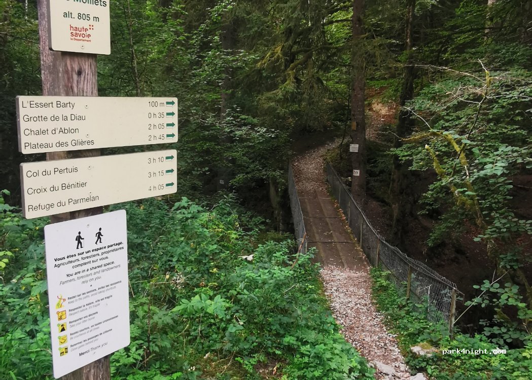 (74570) Fillière - Chemin de l'Adiau — foto