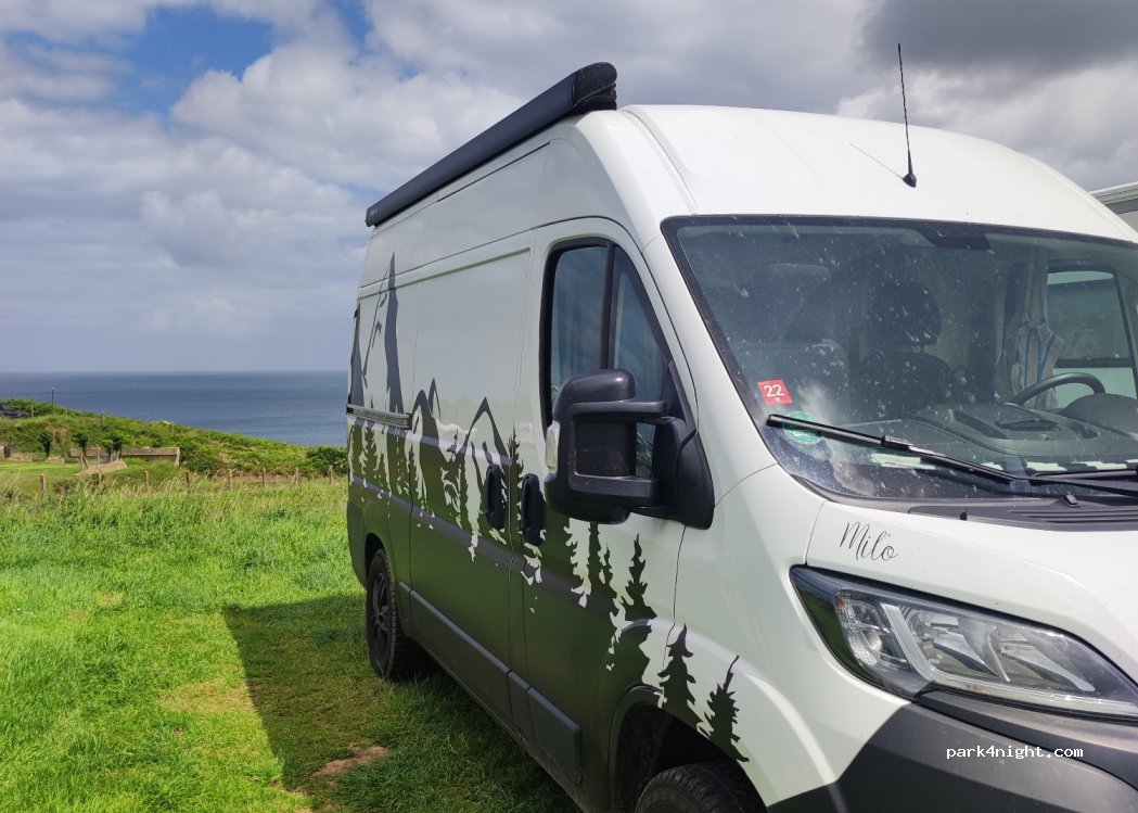 Flower Camping Omaha Beach — foto