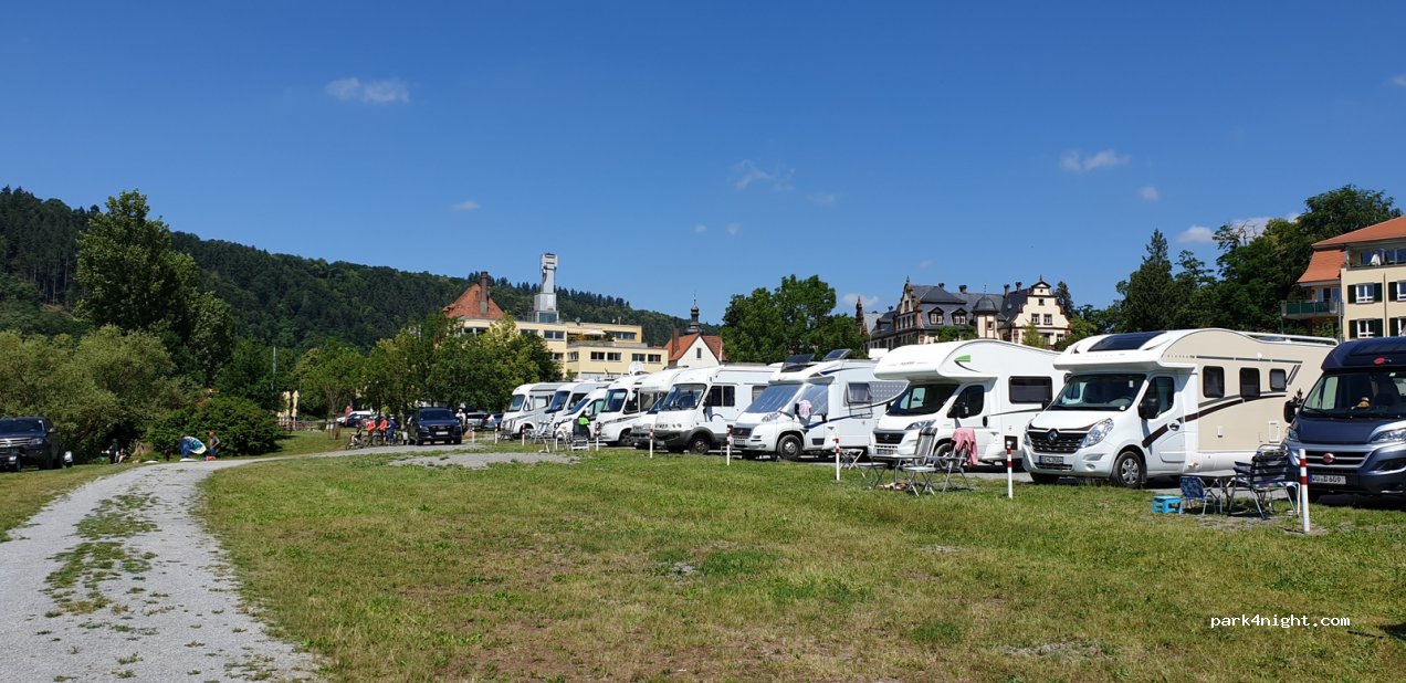 Wohnmobilstellplatz Kreuzwertheim am Main — foto
