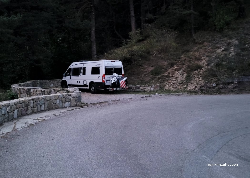 (06450) Saint-Martin-Vésubie - Route de la Vésubie — foto