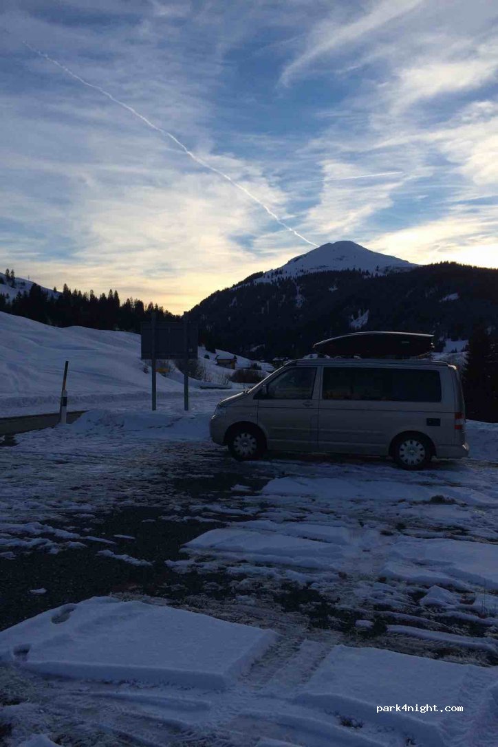 Parkplatz P3 Holzboden | Sankt Antönien — foto